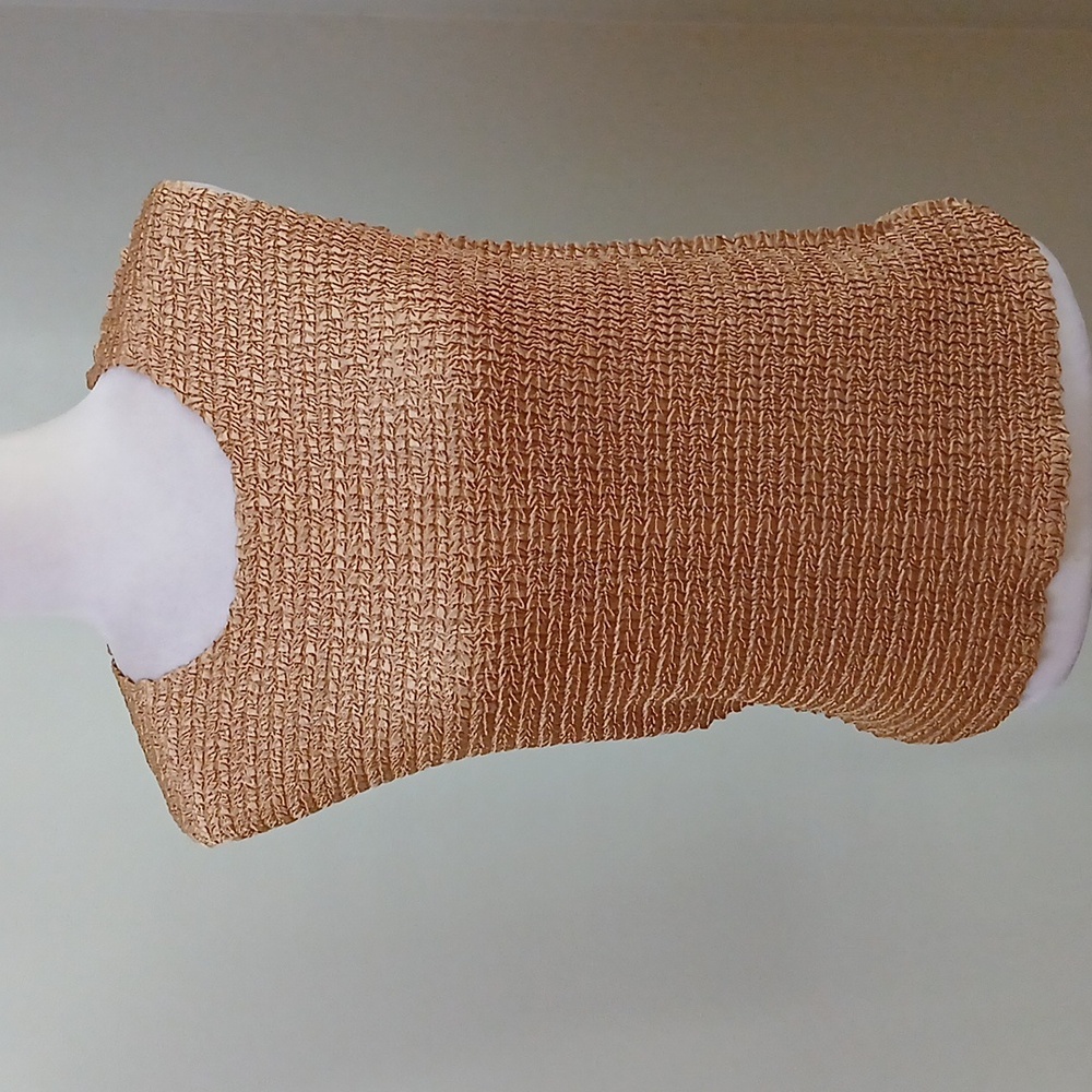 2/$15 DressBarn Sleeveless Crinkle Textured Top